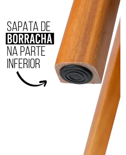 Foto detalhada do Cadeira de Jantar Manuela Madeira Maciça em Linho Bege - Avaliação e Review do Faro Guia (imagem 5)