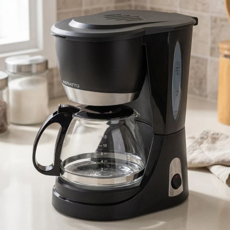Cafeteira Elétrica Agratto Vetro Caffe
