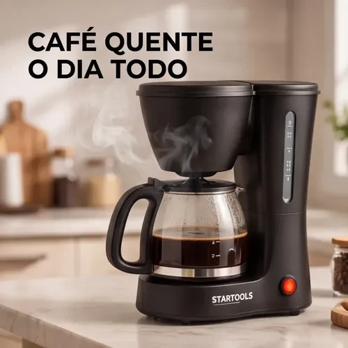 Foto detalhada do Cafeteira Elétrica Premium 600ml - Avaliação e Review do Faro Guia (imagem 3)