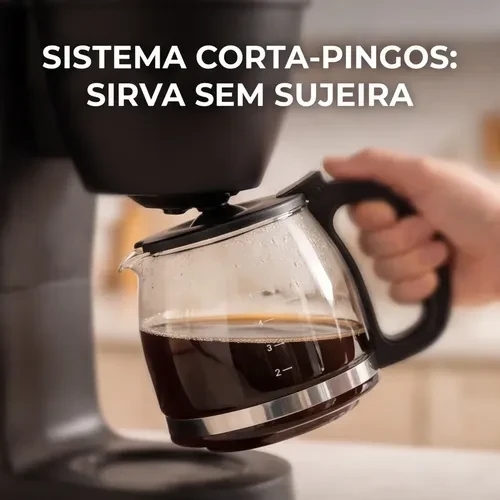 Foto detalhada do Cafeteira Elétrica Premium 600ml - Avaliação e Review do Faro Guia (imagem 4)