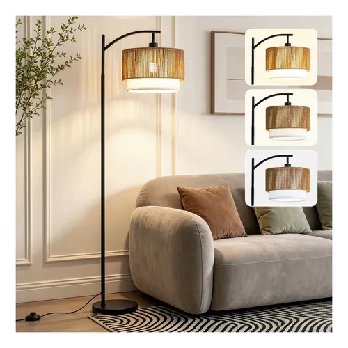 Luminária de Coluna Boho Norelux Vime