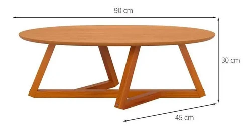 Foto detalhada do Mesa de Centro Redonda Tebarrot Classic - Avaliação e Review do Faro Guia (imagem 6)