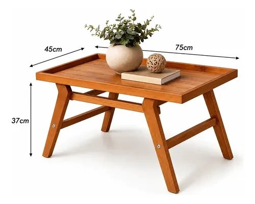 Foto detalhada do Mesa de Centro Decorativa Estilo Bandeja - Avaliação e Review do Faro Guia (imagem 5)