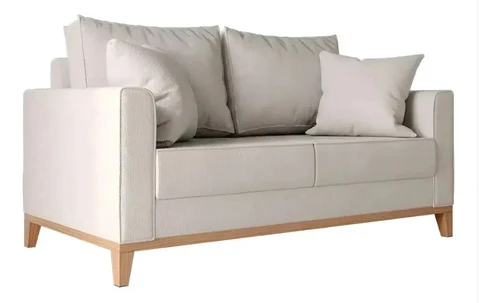 Foto detalhada do Sofá Compacto Beny Living em Linho - Avaliação e Review do Faro Guia (imagem 2)