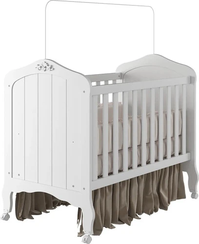 Foto detalhada do Berço Mini Cama Harmonia Permóbili Padrão Americano - Avaliação e Review do Faro Guia (imagem 2)