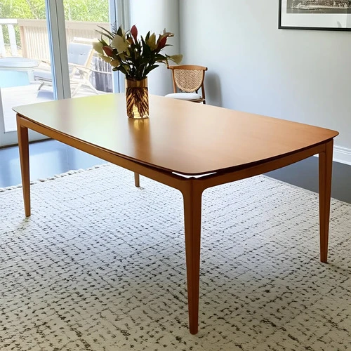 Mesa de Jantar 6 Lugares Madeira Maciça Savona 160cm
