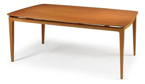 Foto detalhada do Mesa de Jantar 6 Lugares Madeira Maciça Savona 160cm - Avaliação e Review do Faro Guia (imagem 2)