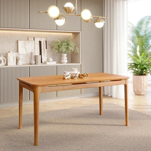 Mesa de Jantar 6 Lugares Miriti Cabecasa 160cm