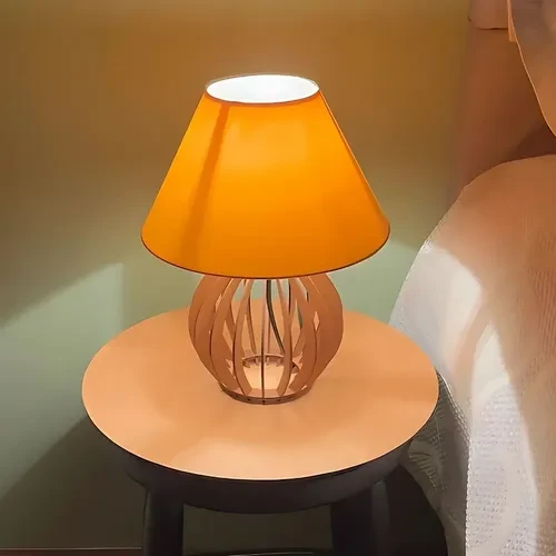 Luminária Retrô MDF JÁComprei Globo