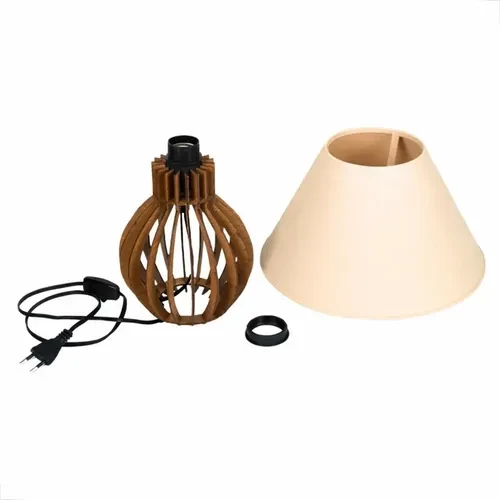 Foto detalhada do Luminária Retrô MDF JÁComprei Globo - Avaliação e Review do Faro Guia (imagem 3)