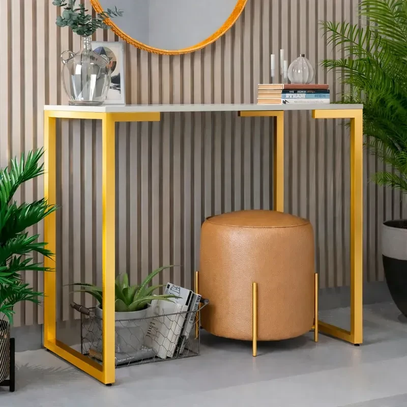Foto detalhada do Mesa Buffet Industrial Pé Dourado Pride - Avaliação e Review do Faro Guia (imagem 2)