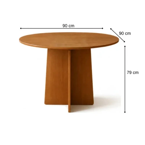 Foto detalhada do Conjunto Mesa Redonda Art Panta Nature com 4 Cadeiras - Avaliação e Review do Faro Guia (imagem 5)