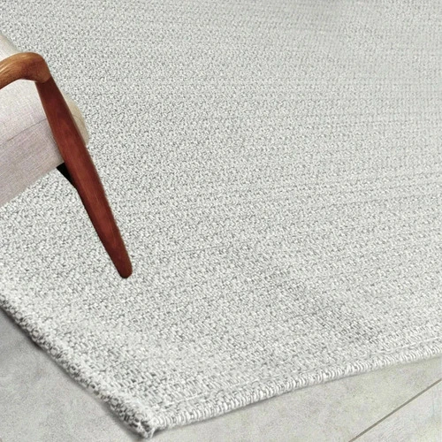 Foto detalhada do Tapete de Tecido Plano Dubai Cinza - Avaliação e Review do Faro Guia (imagem 3)
