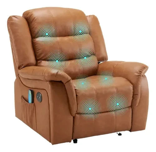 Foto detalhada do Poltrona Reclinável Elétrica Ocean Massageadora - Avaliação e Review do Faro Guia (imagem 5)