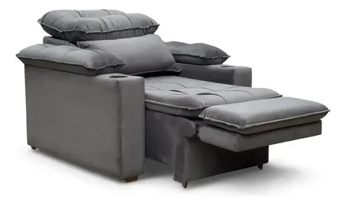 Foto detalhada do Poltrona Reclinável e Retrátil Bonari Premium - Avaliação e Review do Faro Guia (imagem 3)