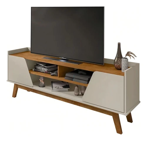 Foto detalhada do Rack Aparador Turim Móveis Bechara 65" - Avaliação e Review do Faro Guia (imagem 4)