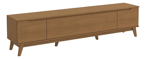 Foto detalhada do Rack Clássico Kappesberg Canela 218cm - Avaliação e Review do Faro Guia (imagem 2)