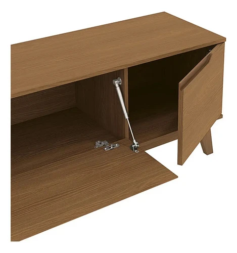 Foto detalhada do Rack Clássico Kappesberg Canela 218cm - Avaliação e Review do Faro Guia (imagem 6)