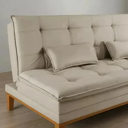 Foto detalhada do Sofá Cama Mobly Aconchego e Versatilidade - Avaliação e Review do Faro Guia (imagem 3)