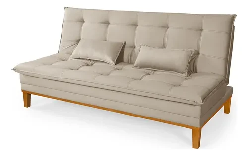 Foto detalhada do Sofá Cama Mobly Aconchego e Versatilidade - Avaliação e Review do Faro Guia (imagem 5)