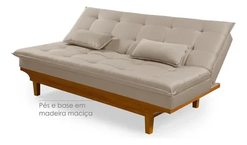 Foto detalhada do Sofá Cama Mobly Aconchego e Versatilidade - Avaliação e Review do Faro Guia (imagem 6)